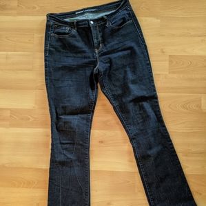 SALE Old Navy curvy style dark blue jeans size 12